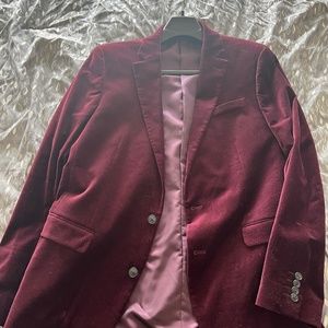 JF JFerrar Slim Fit Stretch Velvet Tuxedo Jacket 44L